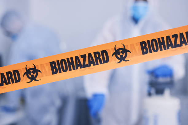 Professional Unattended Death Cleanup technician working in Albion, NE